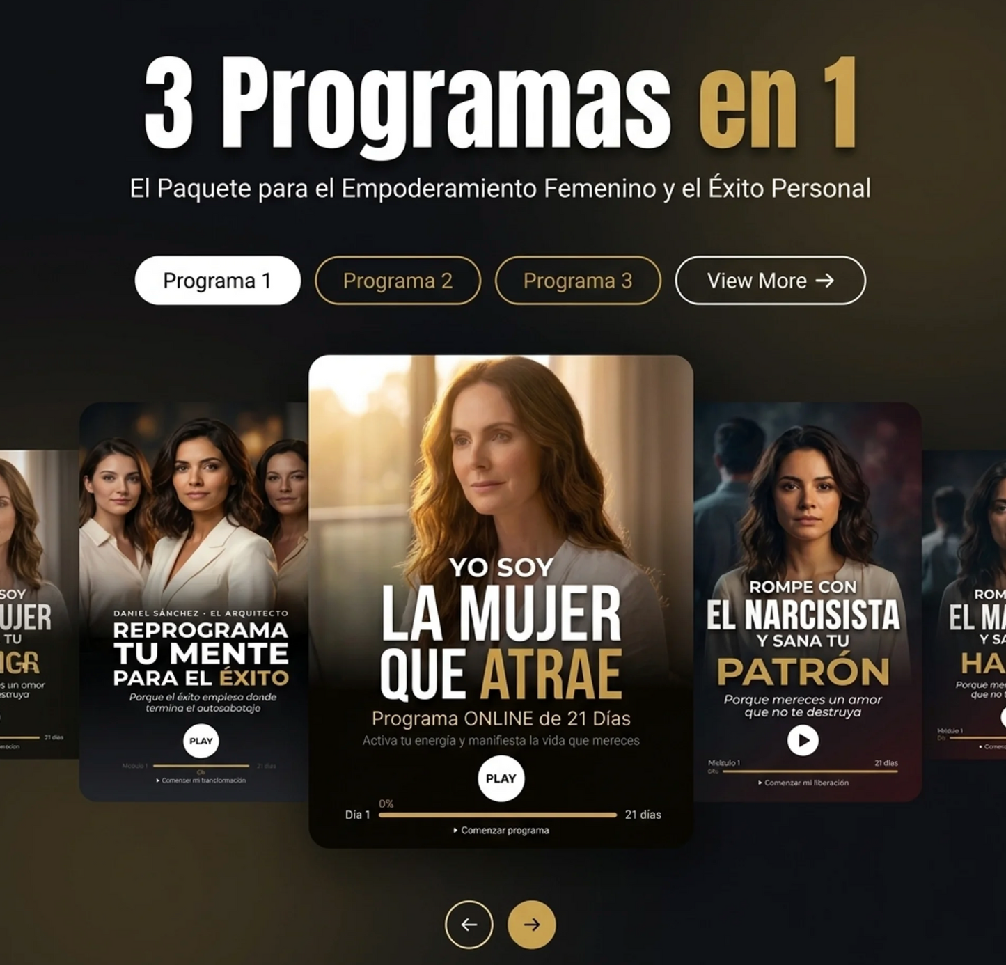 Todos los programas Yo Soy la Mujer que Atrae